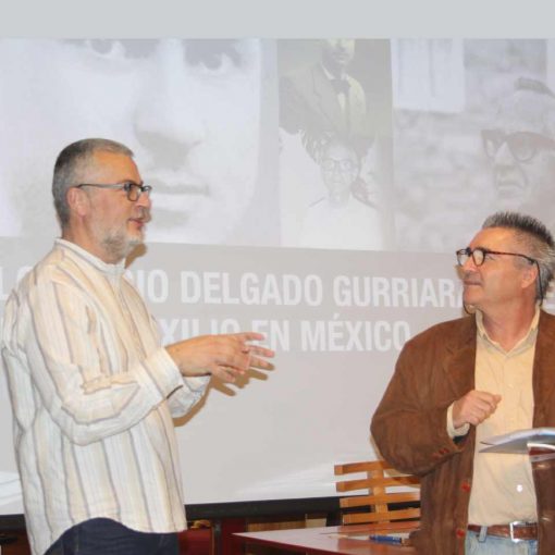 palestra Florencio Delgado Gurriarán como poeta do exilio en México