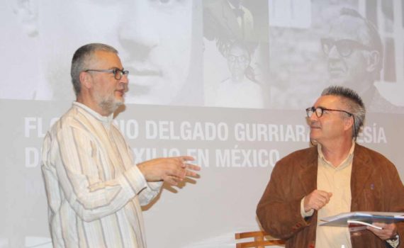 palestra Florencio Delgado Gurriarán como poeta do exilio en México