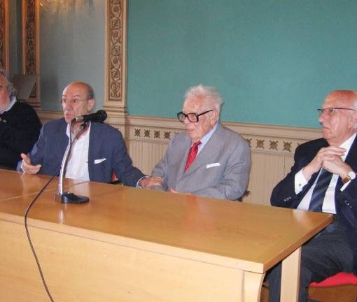 Fernández del Riego na entrega do Facho de Ouro 2018