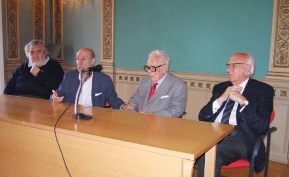 Fernández del Riego na entrega do Facho de Ouro 2018